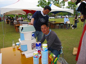 商工会青年部かき氷