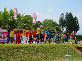 SAKURA組のダンス